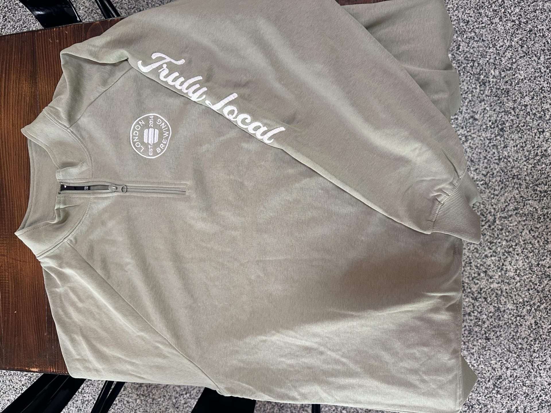 Sage 1/4 Zip Sweater